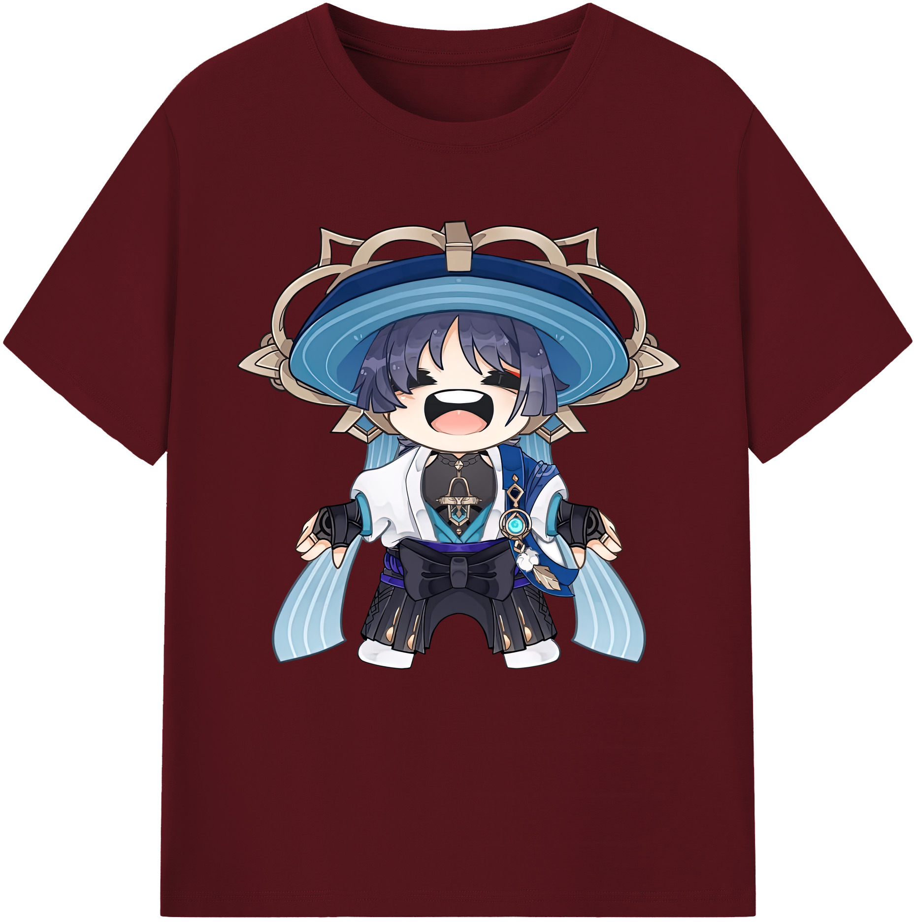 げんし神 さんペい genshin Sanpei 綿100％半袖Tシャツ（フロントプリント）